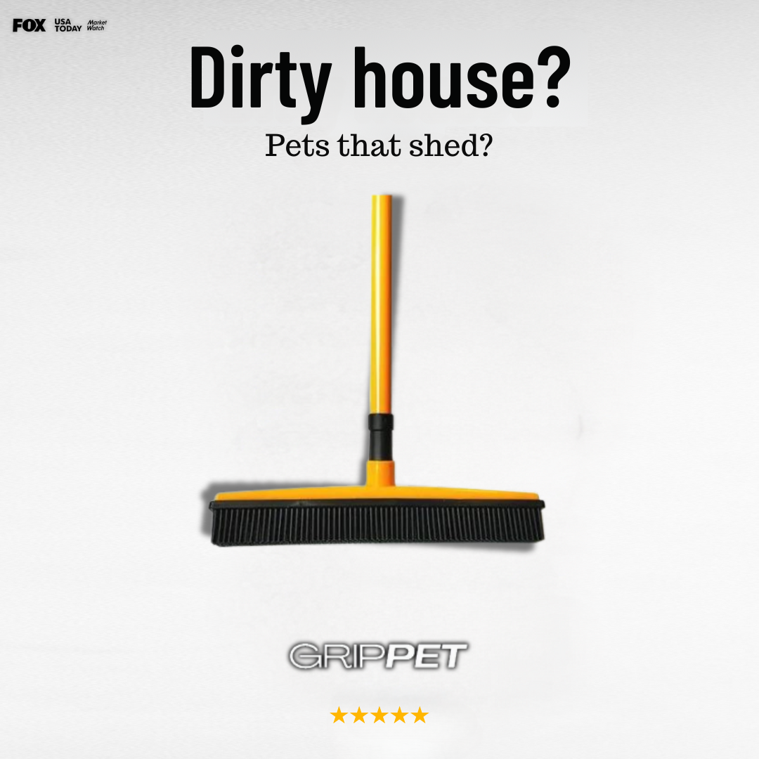 GripPet™ Pet Hair Broom
