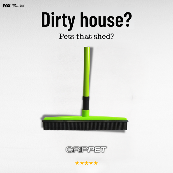 GripPet™ Pet Hair Broom