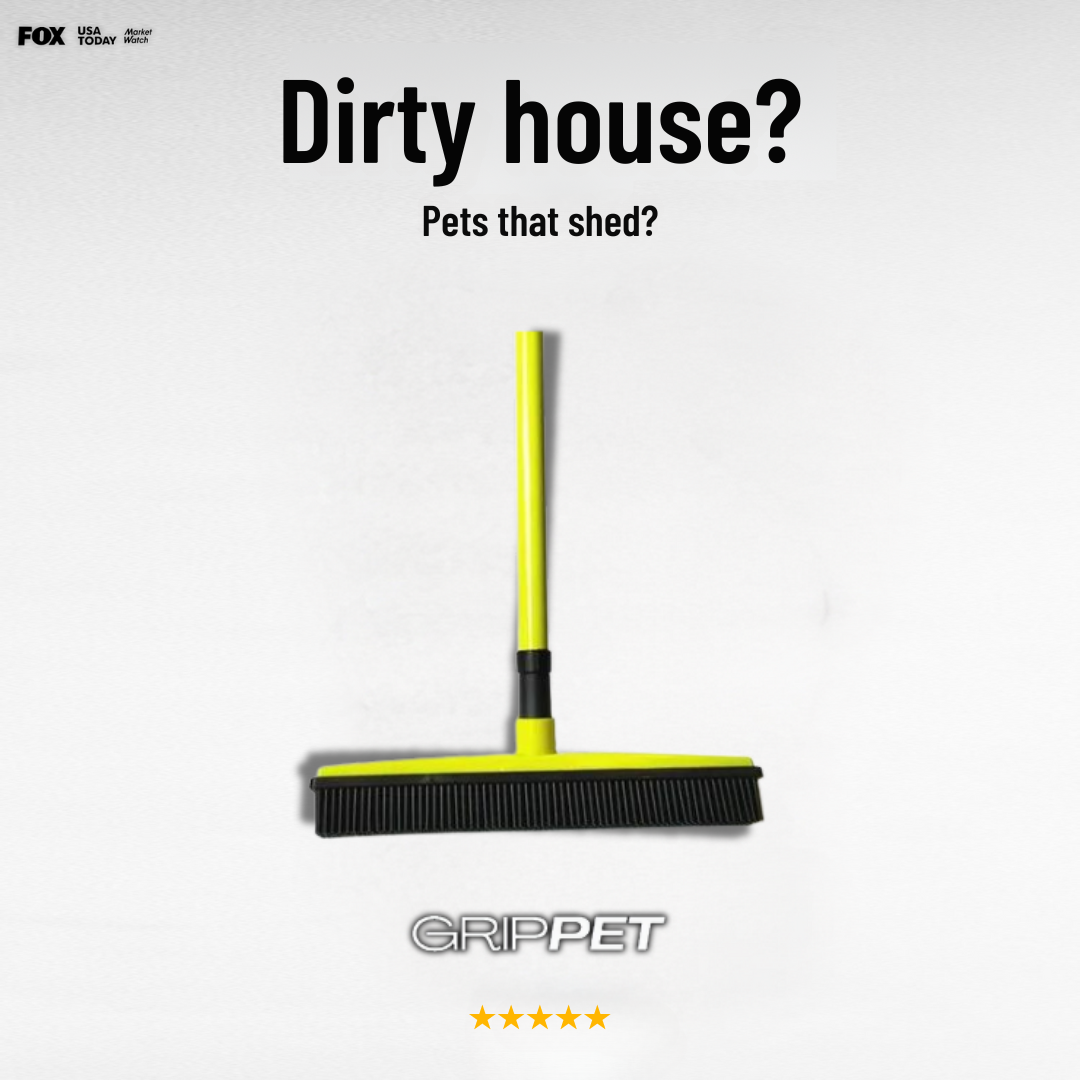GripPet™ Pet Hair Broom
