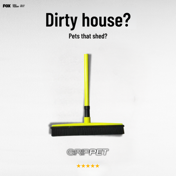 GripPet™ Pet Hair Broom