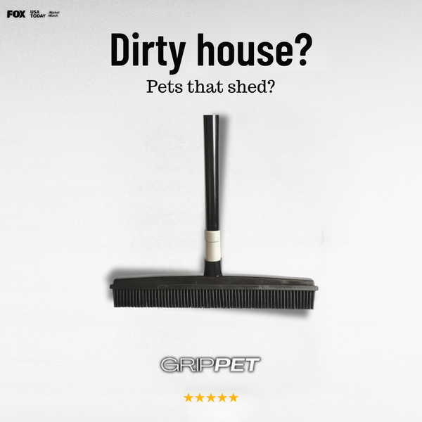 GripPet™ Pet Hair Broom
