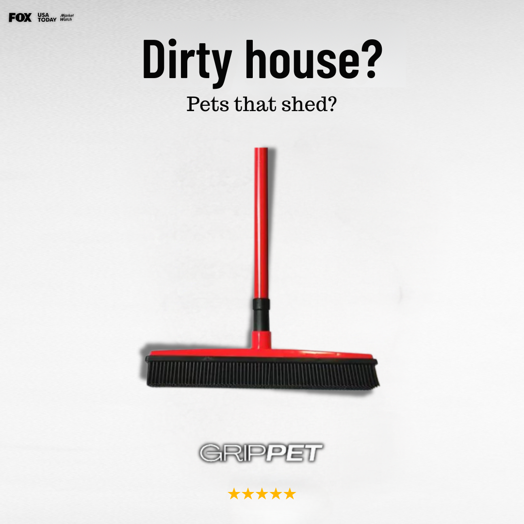 GripPet™ Pet Hair Broom