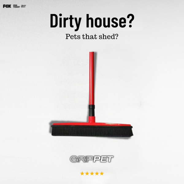 GripPet™ Pet Hair Broom