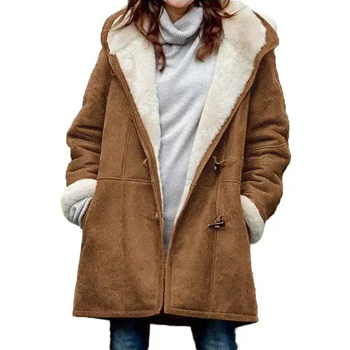 Elara | Fur-Lined Winter Coat | Comfy Style