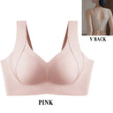  Pink V Back
