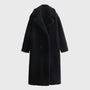 Gera | Winter Coat | Cozy Teddy Fabric, Double-Breasted Design