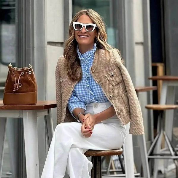 Gira Tailored Tweed Jacket | Lightweight Comfort