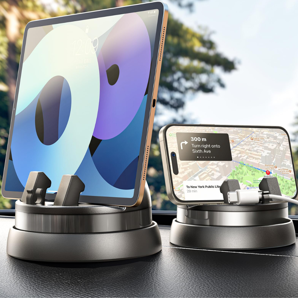 FlexiStand™ All-Angle Phone Convenience