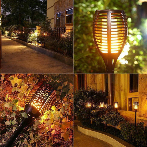 【50% OFF】Solar-Powered Torch Lights