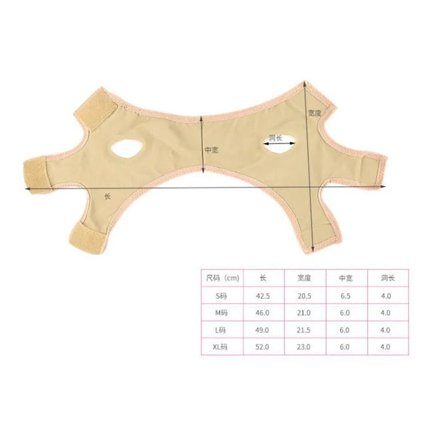 Facial Slimming Bandage: V-Shaped Relaxation Lift Up Belt for Face