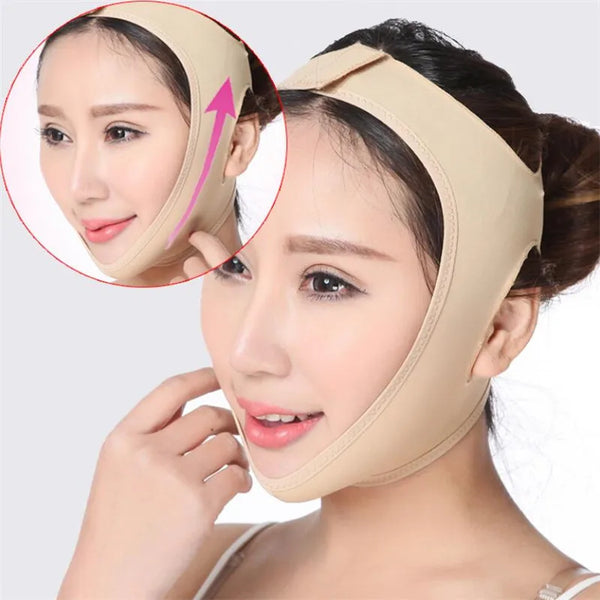 Facial Slimming Bandage: V-Shaped Relaxation Lift Up Belt for Face
