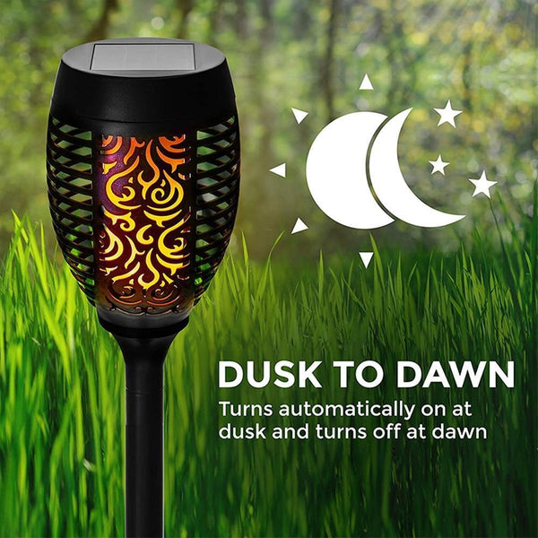 【50% OFF】Solar-Powered Torch Lights