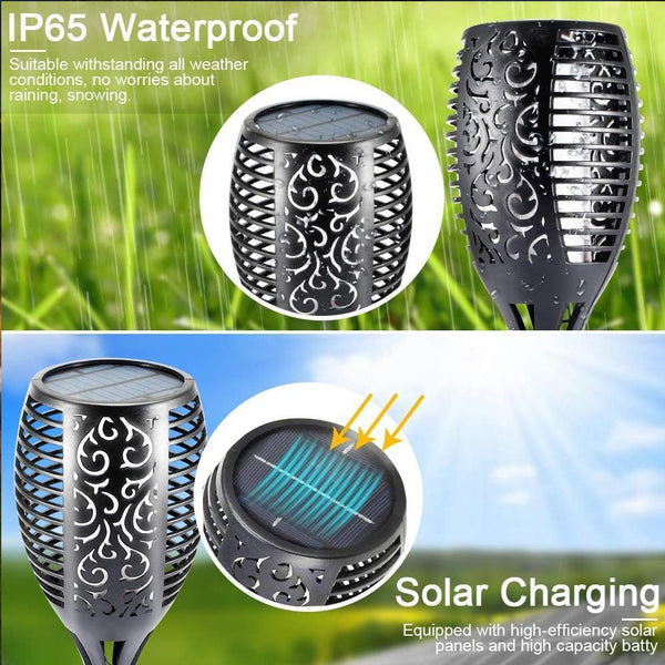 【50% OFF】Solar-Powered Torch Lights