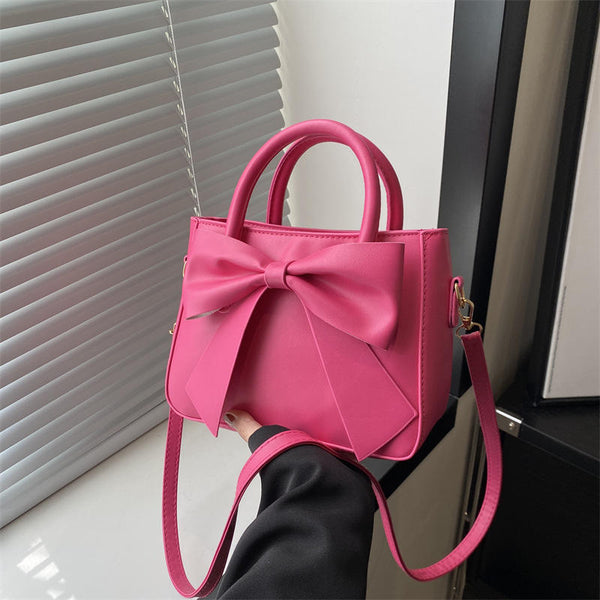Mini Square Handbag – Stylish Solid Color Purse for Women