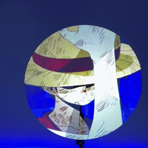 Holographic Display Fan