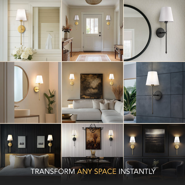 Lumia™ – Wireless LED Wall Lights (Set of 2)