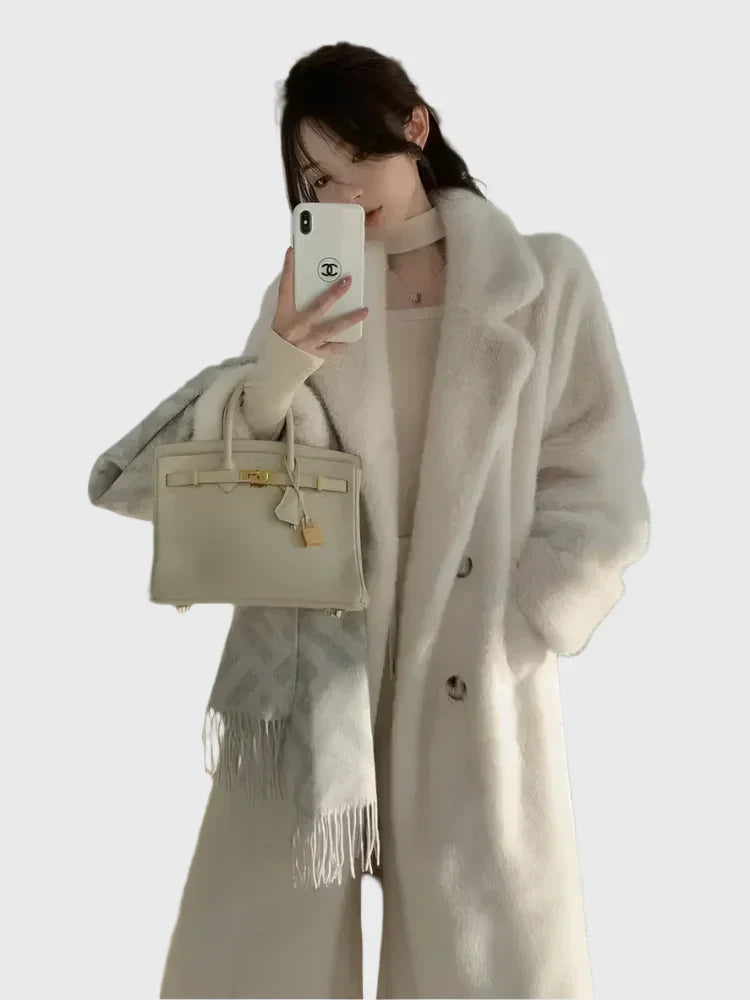 Isla Women's Coat | Double-Breasted Design