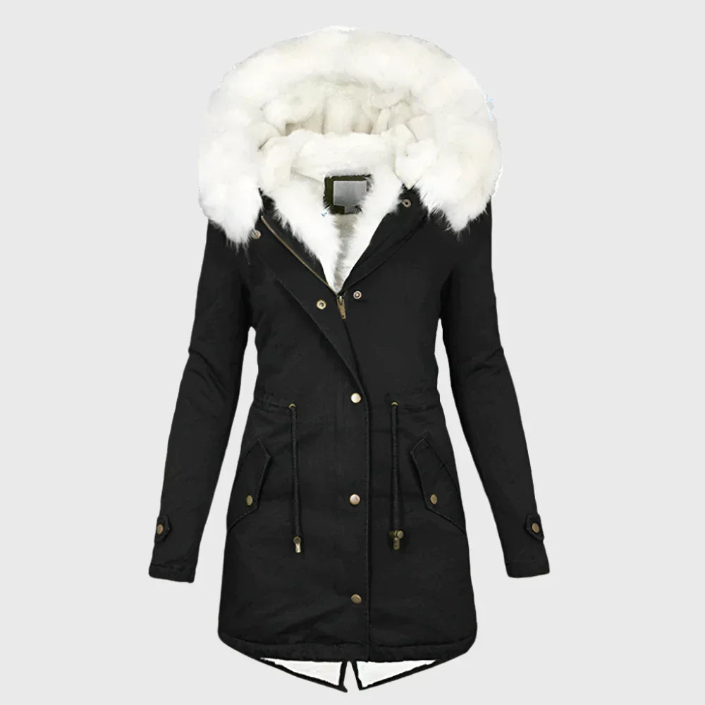 Ivy Winter Coat | Fur-Lined Hood, Plus-Size