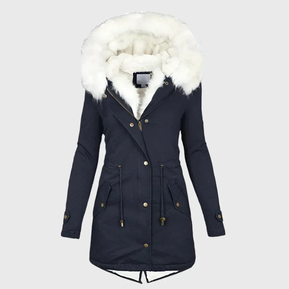 Ivy Winter Coat | Fur-Lined Hood, Plus-Size