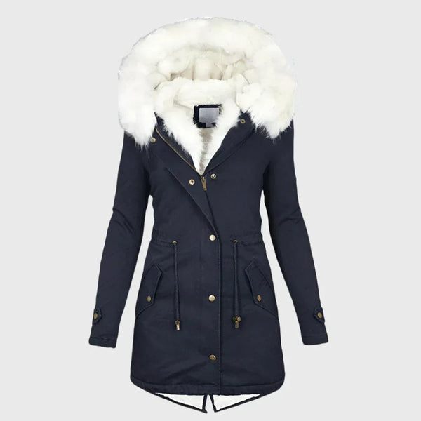 Ivy Winter Coat | Fur-Lined Hood, Plus-Size