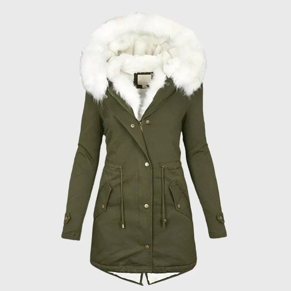 Ivy Winter Coat | Fur-Lined Hood, Plus-Size