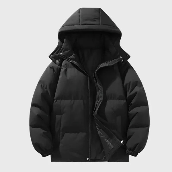Jara Women's Puffer Jacket | Insulated Hood, Relaxed Fit Winter Coat