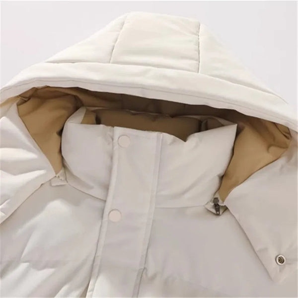 Jara Women's Puffer Jacket | Insulated Hood, Relaxed Fit Winter Coat