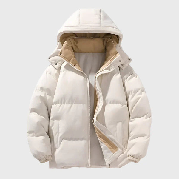 Jara Women's Puffer Jacket | Insulated Hood, Relaxed Fit Winter Coat