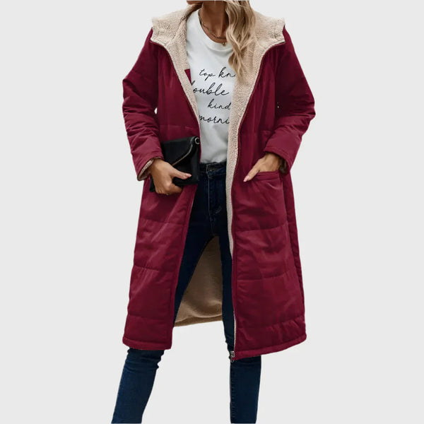 Juno Women's Winter Coat | Cozy Lined Hood