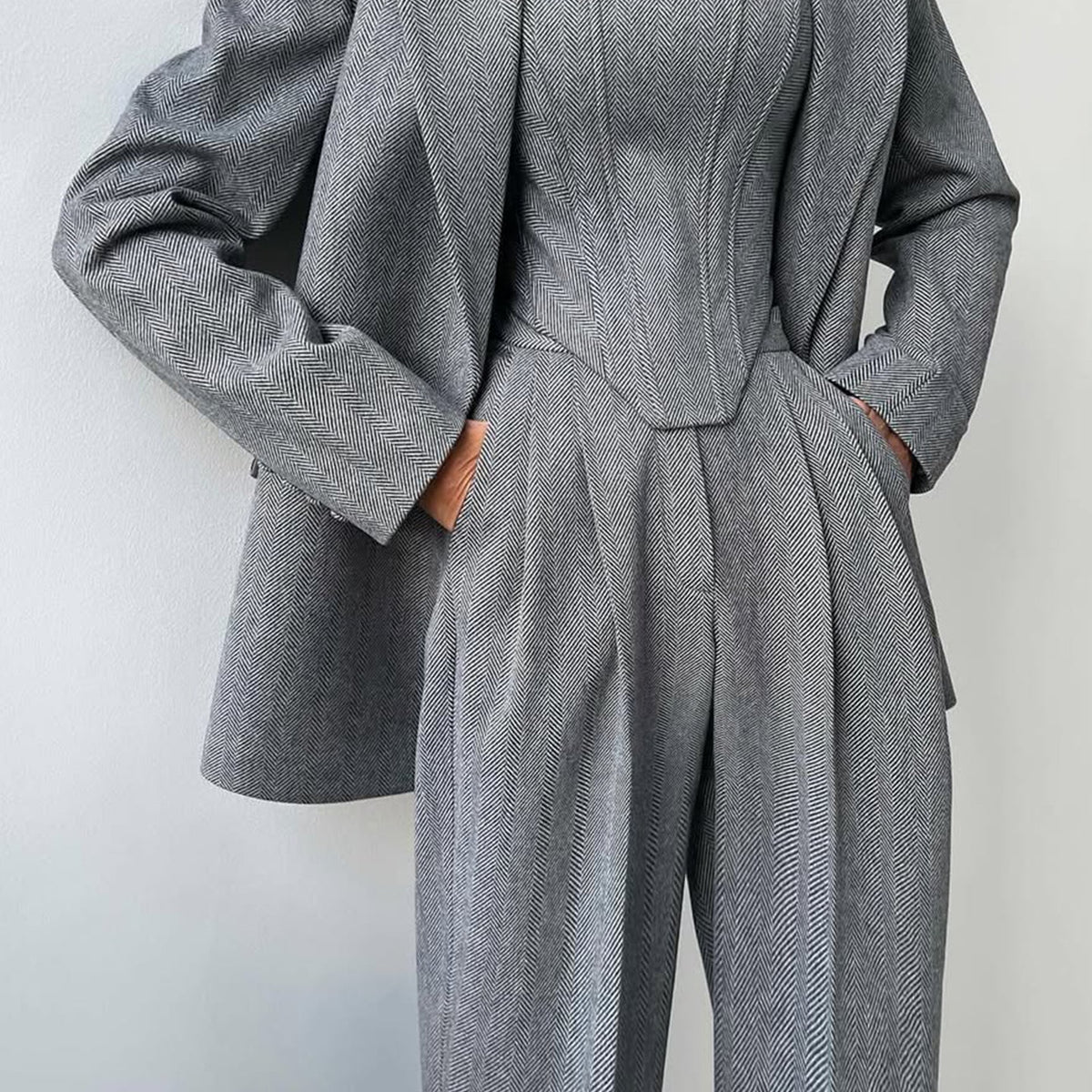 Kira | Three-Piece Set | Double-Breasted Blazer | Tailored Fit