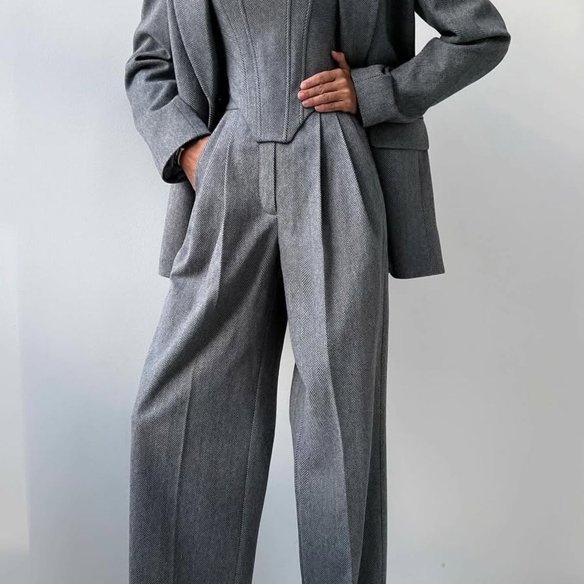 Kira | Three-Piece Set | Double-Breasted Blazer | Tailored Fit
