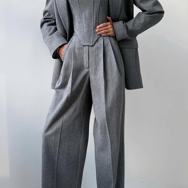 Kira | Three-Piece Set | Double-Breasted Blazer | Tailored Fit
