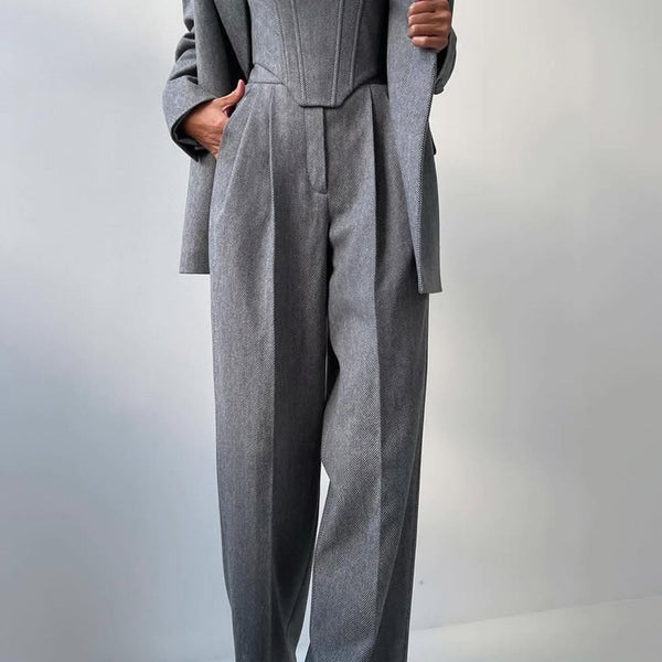 Kira | Three-Piece Set | Double-Breasted Blazer | Tailored Fit