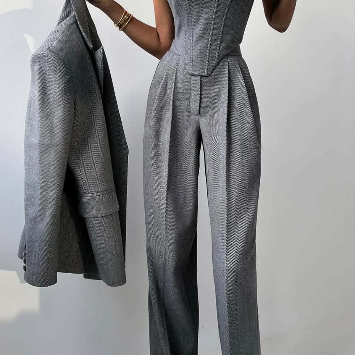 Kira | Three-Piece Set | Double-Breasted Blazer | Tailored Fit