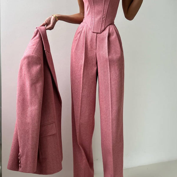 Kira | Three-Piece Set | Double-Breasted Blazer | Tailored Fit