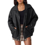 Kovi | Women's Biker Jacket | Oversized Vintage-Inspired Design