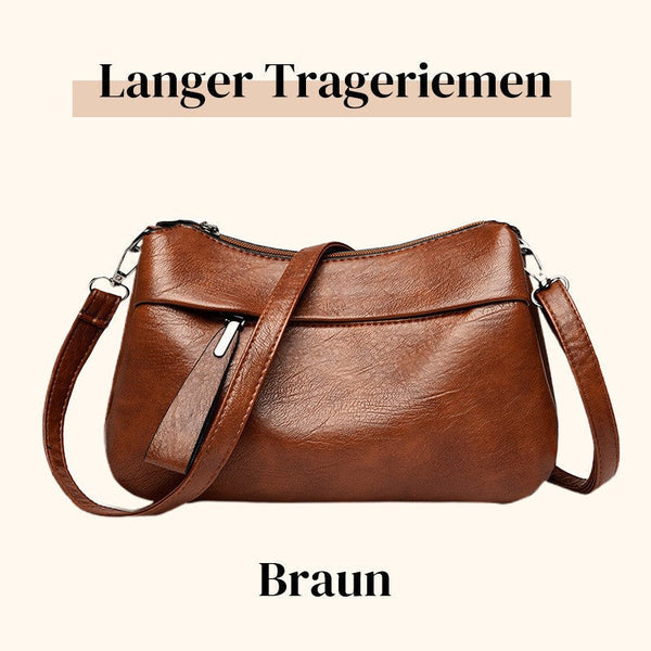 Natalie™ PU Leather Crossbody Bag