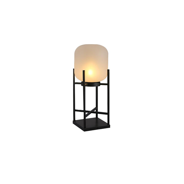 Solar floor lamp lantern for outdoors