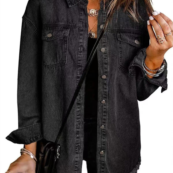Luni | Women's Denim Jacket | Relaxed Fit | Timeless Style