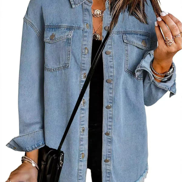 Luni | Women's Denim Jacket | Relaxed Fit | Timeless Style