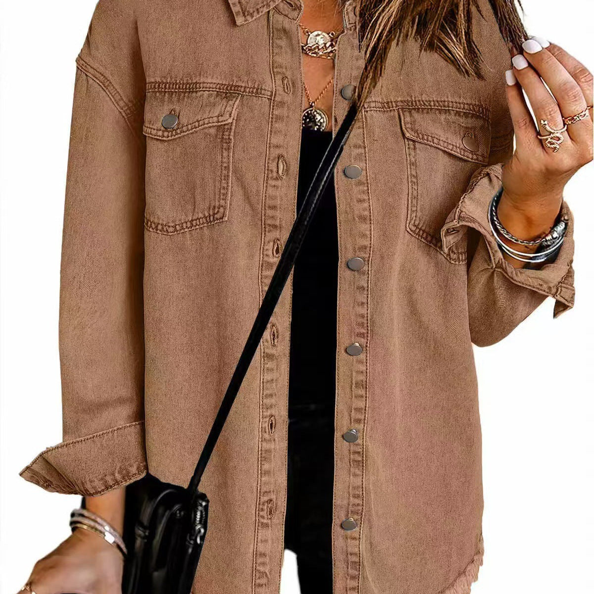 Luni | Women's Denim Jacket | Relaxed Fit | Timeless Style