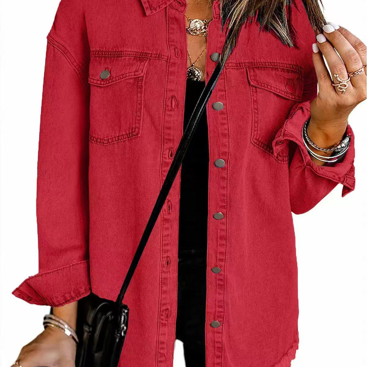 Luni | Women's Denim Jacket | Relaxed Fit | Timeless Style