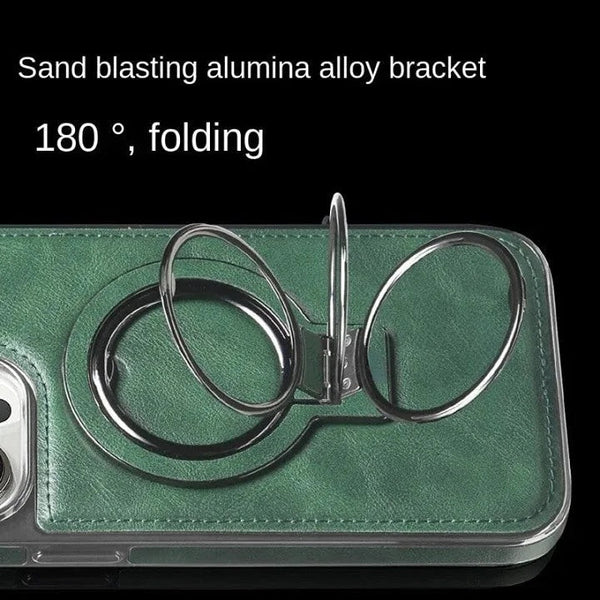 LuxVerge™ | Secure Your iPhone in Leather Luxury