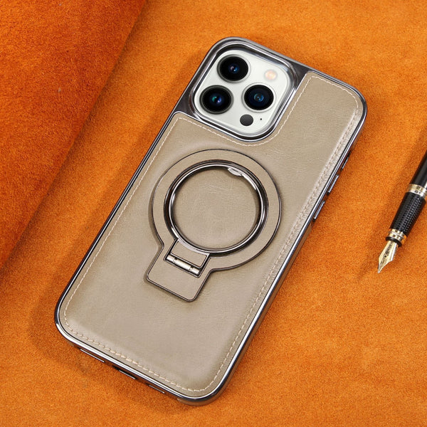 LuxVerge™ | Secure Your iPhone in Leather Luxury