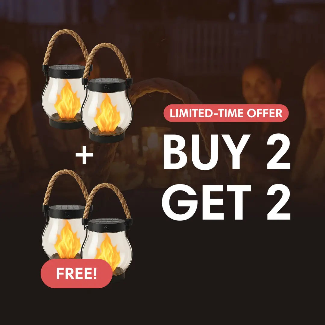 Kaliqo™ – Solar Lantern Outdoor Lights (set of 2)