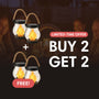 Kaliqo™ – Solar Lantern Outdoor Lights (set of 2)