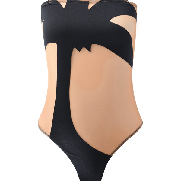 Palm Swimsuit - Black