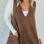 Pavo | Sweater Vest | Soft Fuzzy Texture