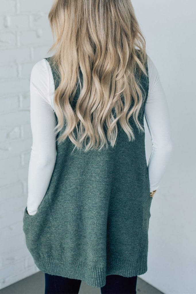Pavo | Sweater Vest | Soft Fuzzy Texture