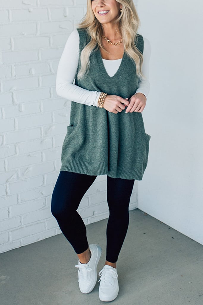Pavo | Sweater Vest | Soft Fuzzy Texture
